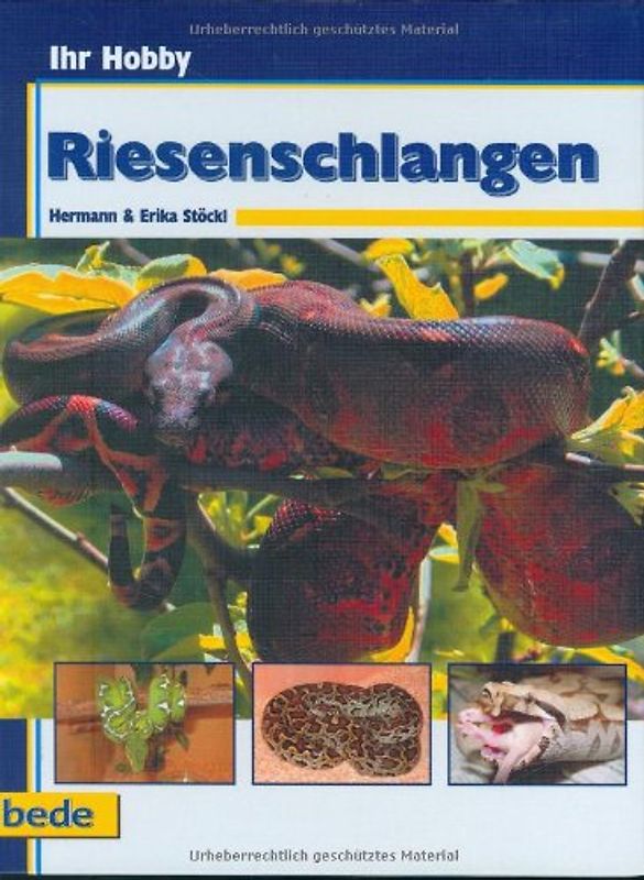 Ihr Hobby Riesenschlangen