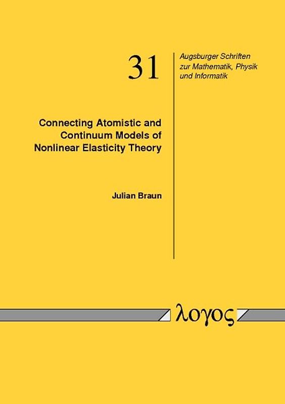 Connecting Atomistic and Continuum Models of Nonlinear Elasticity Theory