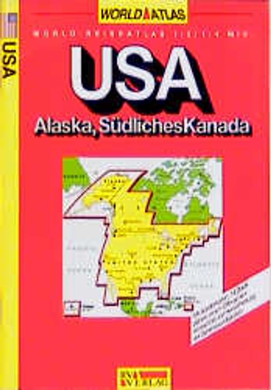 USA. Alaska, Südliches Kanada. 1:2 Mill.