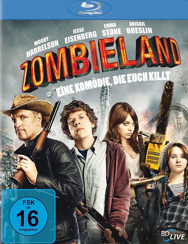 Zombieland Blu-ray Disc