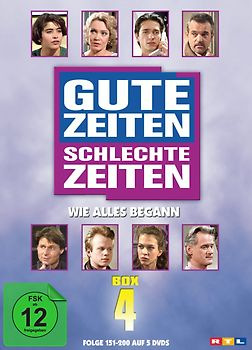 GZSZ: Gute Zeiten Schlechte Zeiten - Wie alles begann - Box 4 [5 DVDs] DVD