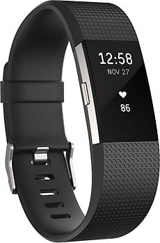Fitbit Charge 2 (taille L) noir