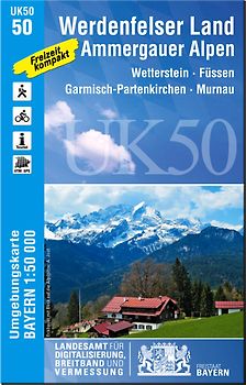 UK50-50 Werdenfelser Land, Ammergauer Alpen