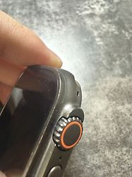 Image client pour Apple Watch Ultra 2 49 mm Boîtier titane noir [Wi-Fi + Cellulaire]