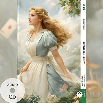 Alice in Wonderland - A2-B1 (Hardcover + Audio-CD)