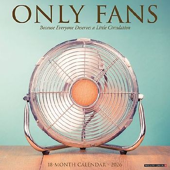 Only Fans 12 X 12 Wall Calendar
