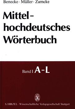 Mittelhochdeutsches Wörterbuch