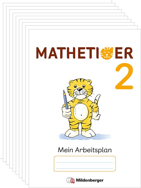 Mathetiger 2 – Arbeitsplan zur Buchausgabe (VPE 10)
