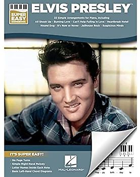 Elvis Presley: Super Easy Piano Songbook With Lyrics (Super Easy Songbook)