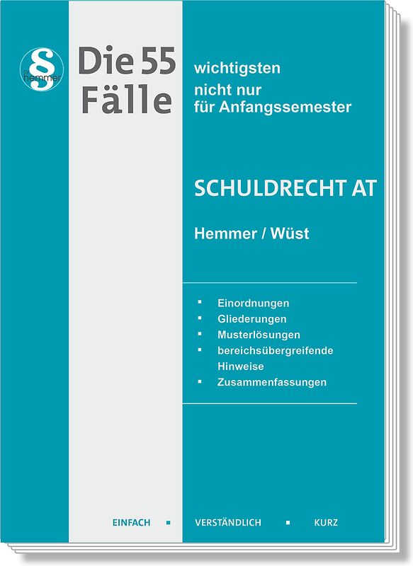 Die 55 wichtigsten Fälle Schuldrecht AT