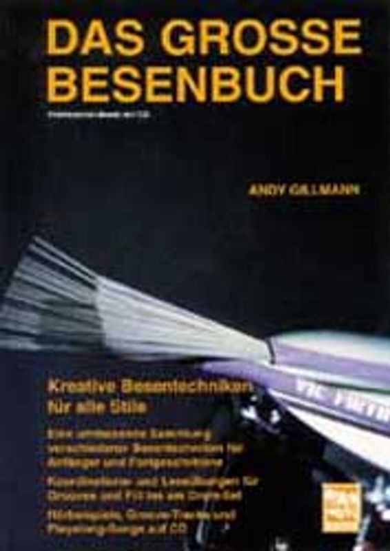 Das grosse Besenbuch(Schlagzeug). Schlagzeuglehrbuch mit CD