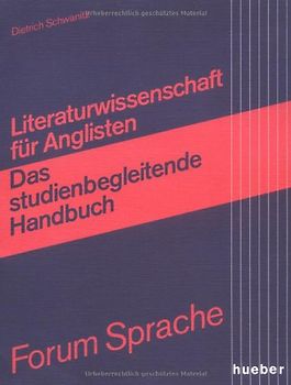 Literaturwissenschaft für Anglisten. Das studienbegleitende Handbuch