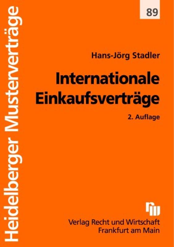 Internationale Einkaufsverträge