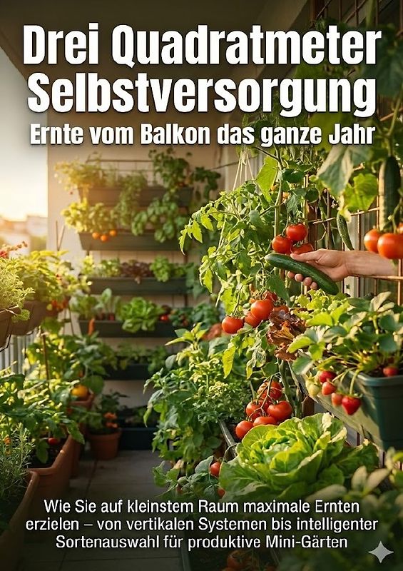 Drei Quadratmeter Selbstversorgung: Ernte vom Balkon das ganze Jahr