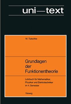 Grundlagen der Funktionentheorie