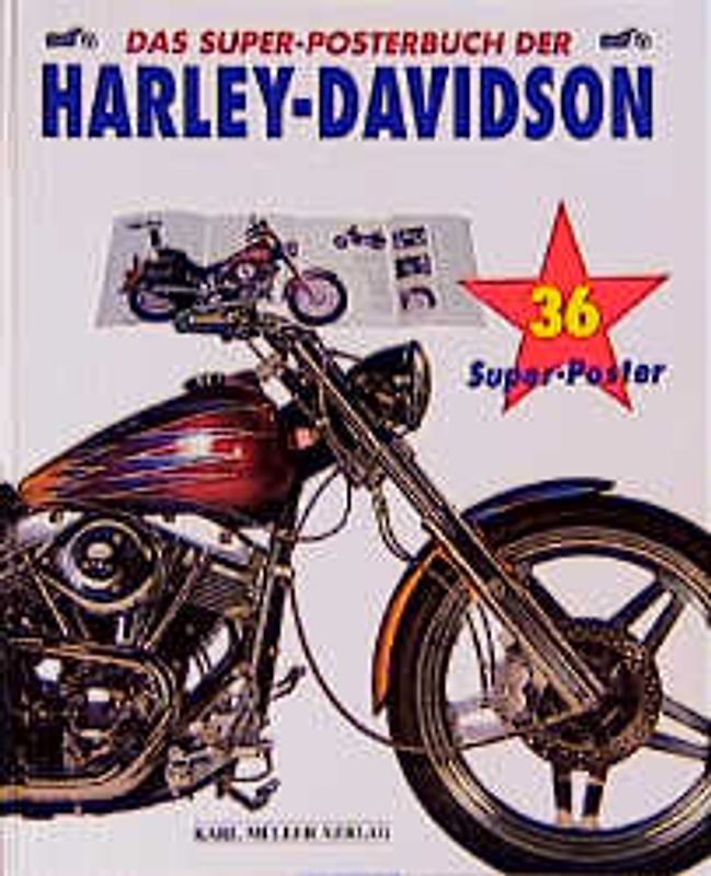 Das Super-Posterbuch der Harley Davidson