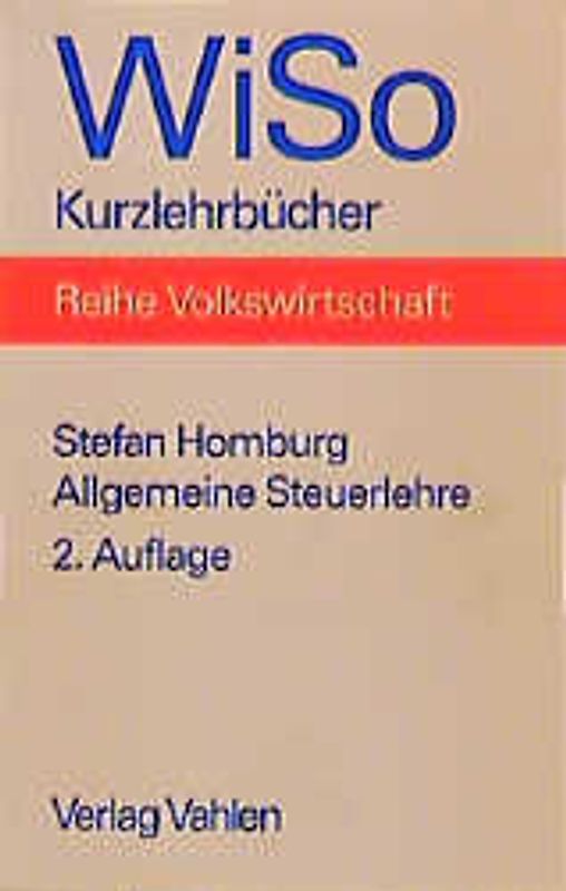 Allgemeine Steuerlehre