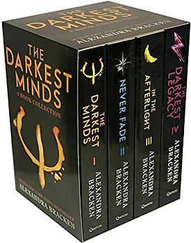 The Darkest Minds Series by Alexandra Bracken 4 Books Collection Set Exclusive Slipcase Edition (The Darkest Minds, Never Fade, In The Afterlight & The Darkest Legacy)