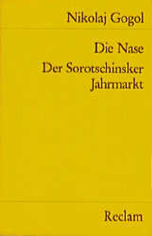 Die Nase. Der Sorotschinsker Jahrmarkt