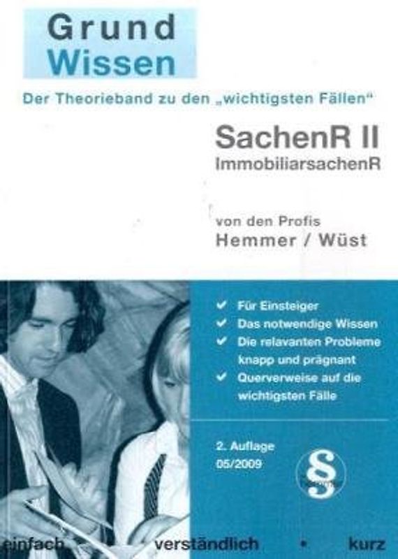 Grundwissen Sachenrecht II