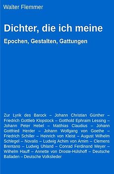 Dichter, die ich meine