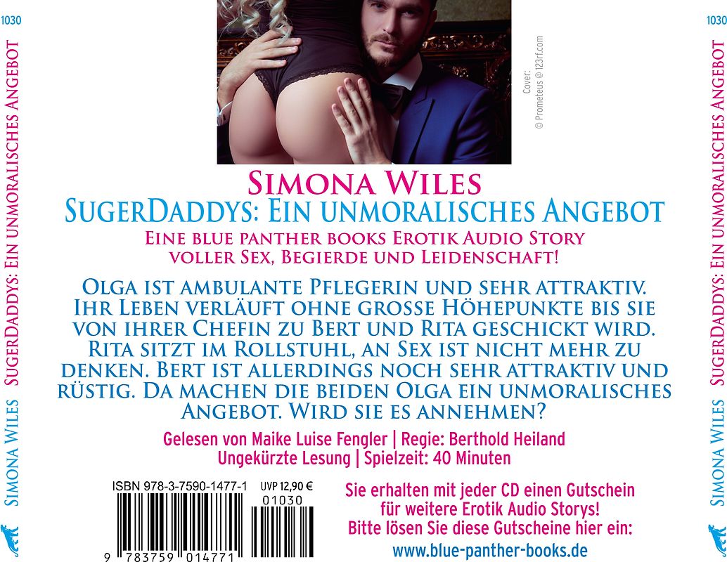 SugerDaddys: Ein unmoralisches Angebot | Erotik Audio Story | Erotisches Hörbuch Audio-CD