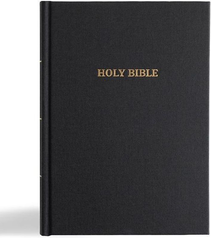 KJV Study Bible, Personal Size Edition, Black Cloth Over Board
