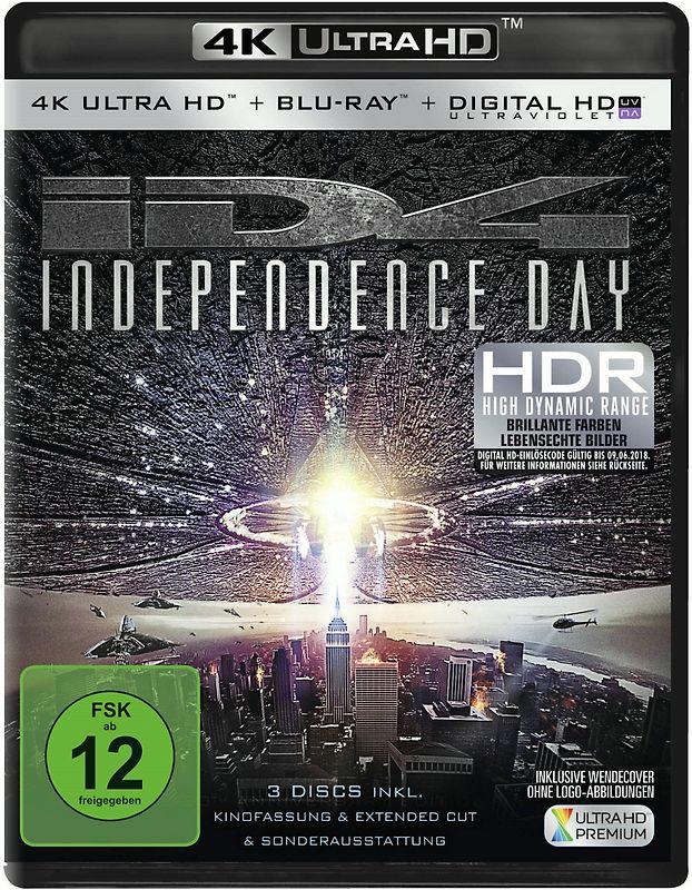 Independence Day [inkl. Blu-ray] 4K Ultra HD Blu-ray