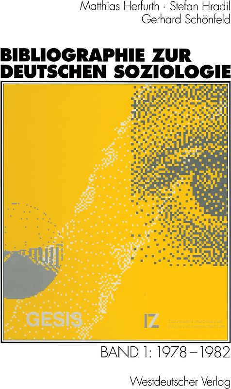 Bibliographie zur deutschen Soziologie