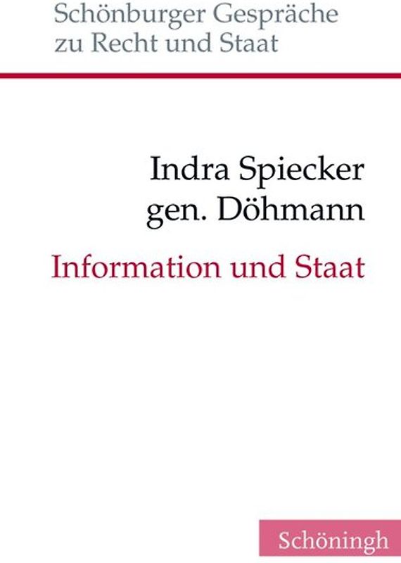 Information und Staat