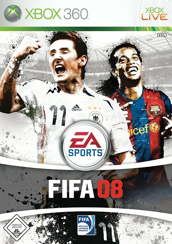 FIFA 08 Xbox 360
