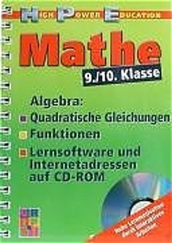 Mathe 9./10. Klasse, Algebra