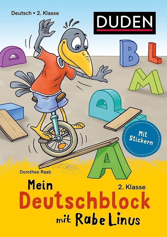 Mein Deutschblock mit Rabe Linus - 2. Klasse