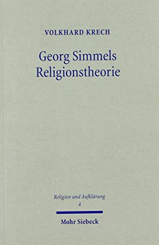 Georg Simmels Religionstheorie