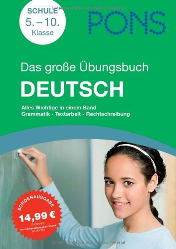 PONS Das große Übungsbuch Deutsch