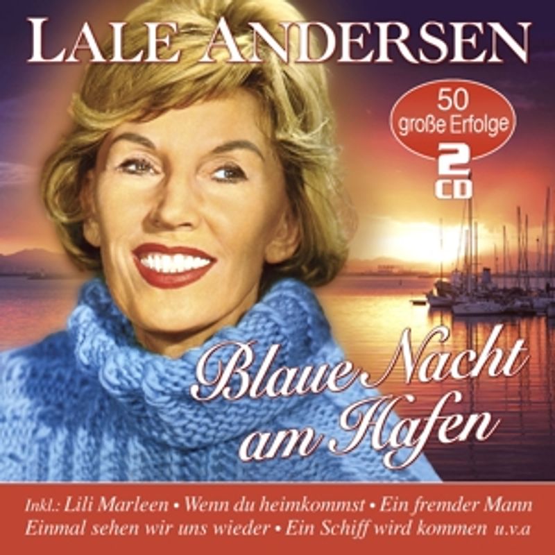 Andersen,Lale - Blaue Nacht Am Hafen-50 Große Erfolge [2 CDs]