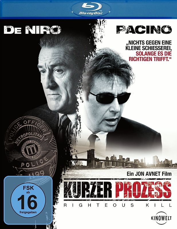 Kurzer Prozess-Righteous Kill Blu-ray Disc