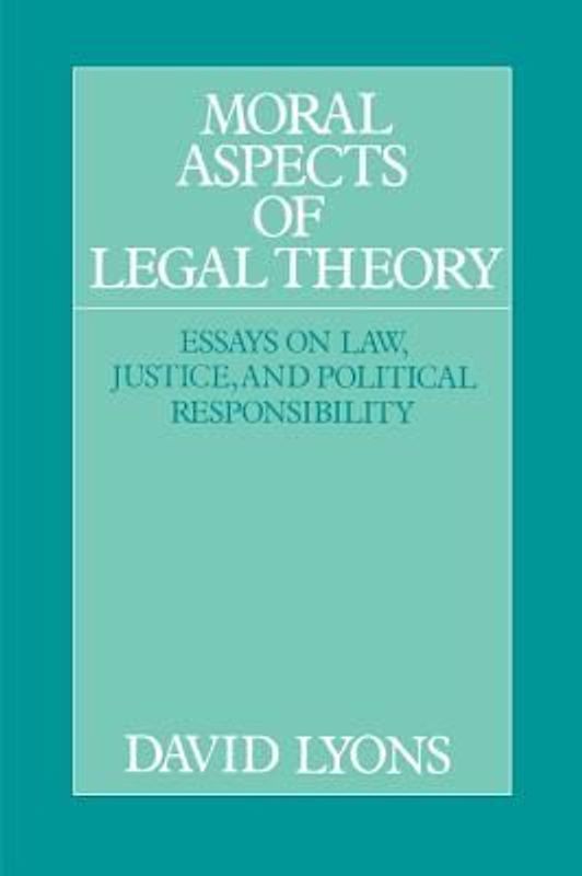 Moral Aspects of Legal Theory