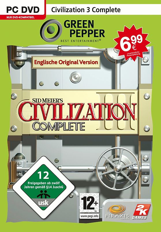 Sid Meier's Civilization III - Complete [Green Pepper] PC Spiele