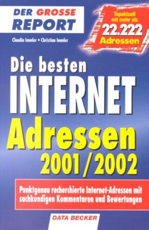 Die besten Internet Adressen 2001/2002