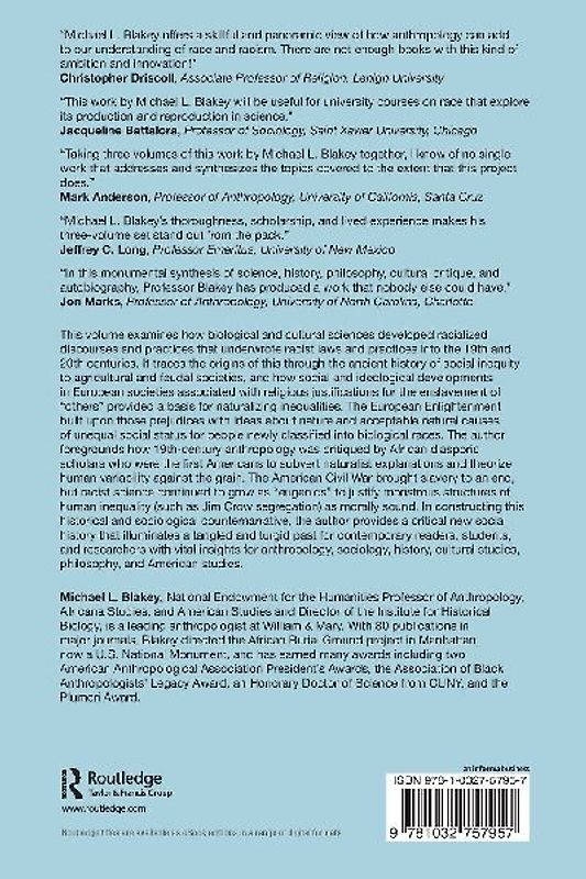 Anthropology and Slavery at the Dawn of White Supremacy