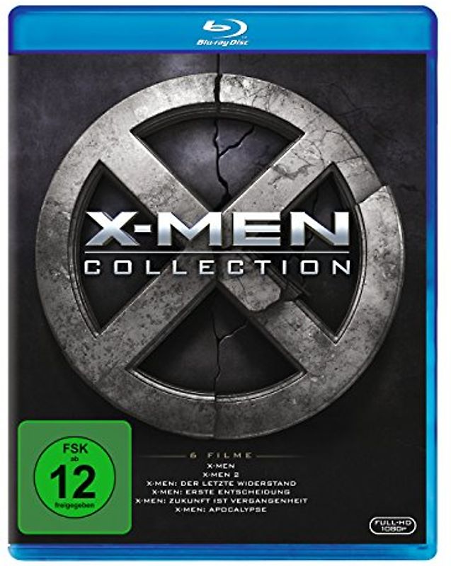 X-Men 1-6 Collection [6 Discs] Blu-ray Disc