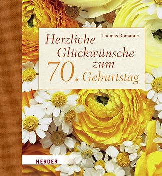 Herzliche Glückwünsche zum 70. Geburtstag
