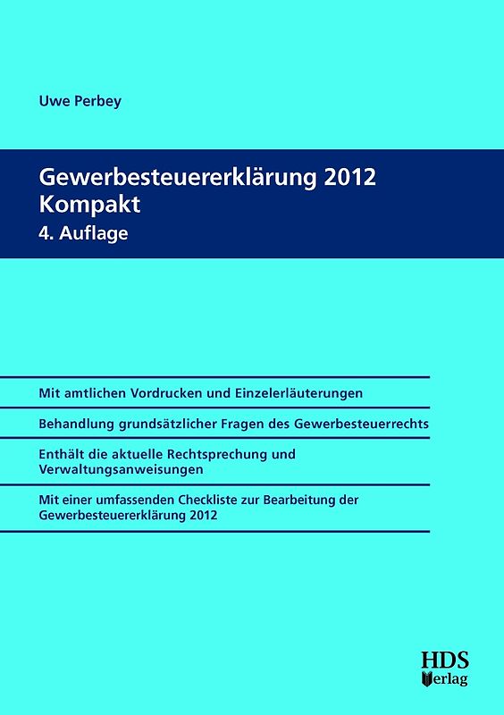 Gewerbesteuererklärung 2012 Kompakt