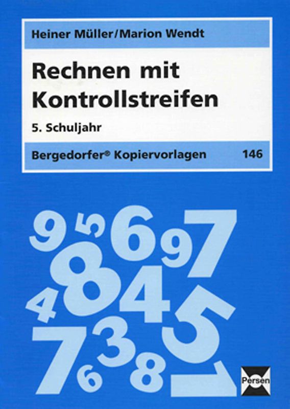 Rechnen mit Kontrollstreifen - 5. Klasse
