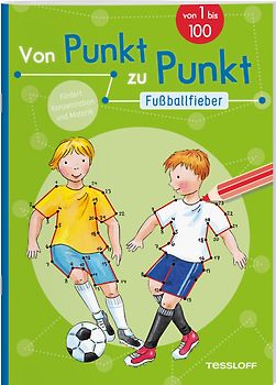 Von Punkt zu Punkt. Fußballfieber