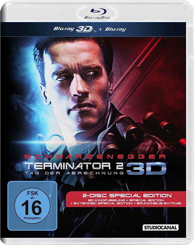 Terminator 2 - Tag der Abrechnung 3D [inkl. Blu-ray] 3D Blu-ray Disc