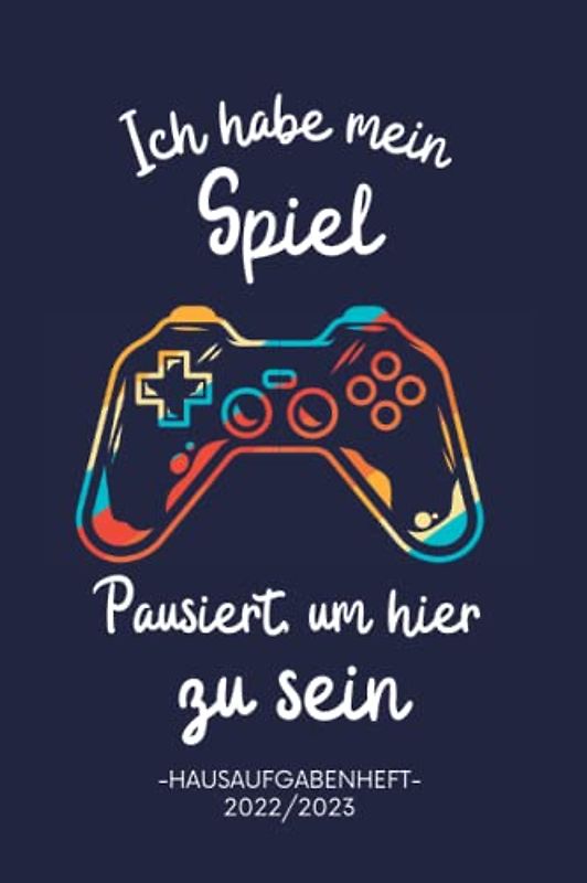hausaufgabenheft 2022/2023: mit 2x Stundenplan | DIN A5 | 109 Seiten | Schülerplaner Gymnasium Teenager , Hausaufgabenplaner Jungen