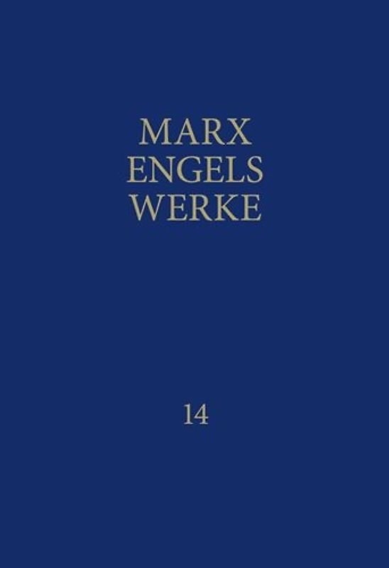 MEW / Marx-Engels-Werke Band 14