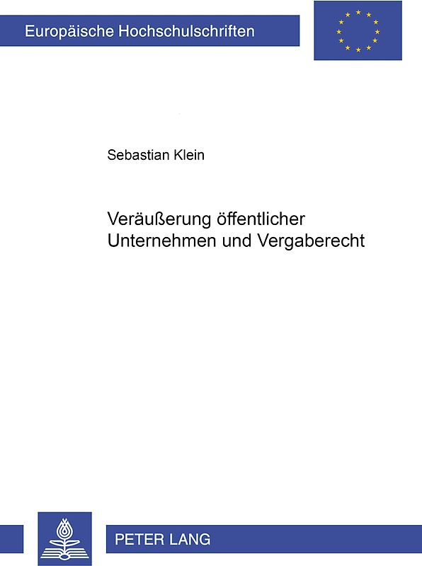 Veräußerung öffentlicher Unternehmen und Vergaberecht